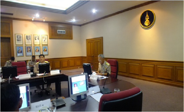 จัดการประชุมนายทหารประสานงาน นขต.ทร. ครั้งที่ ๒/๒๕๕๙